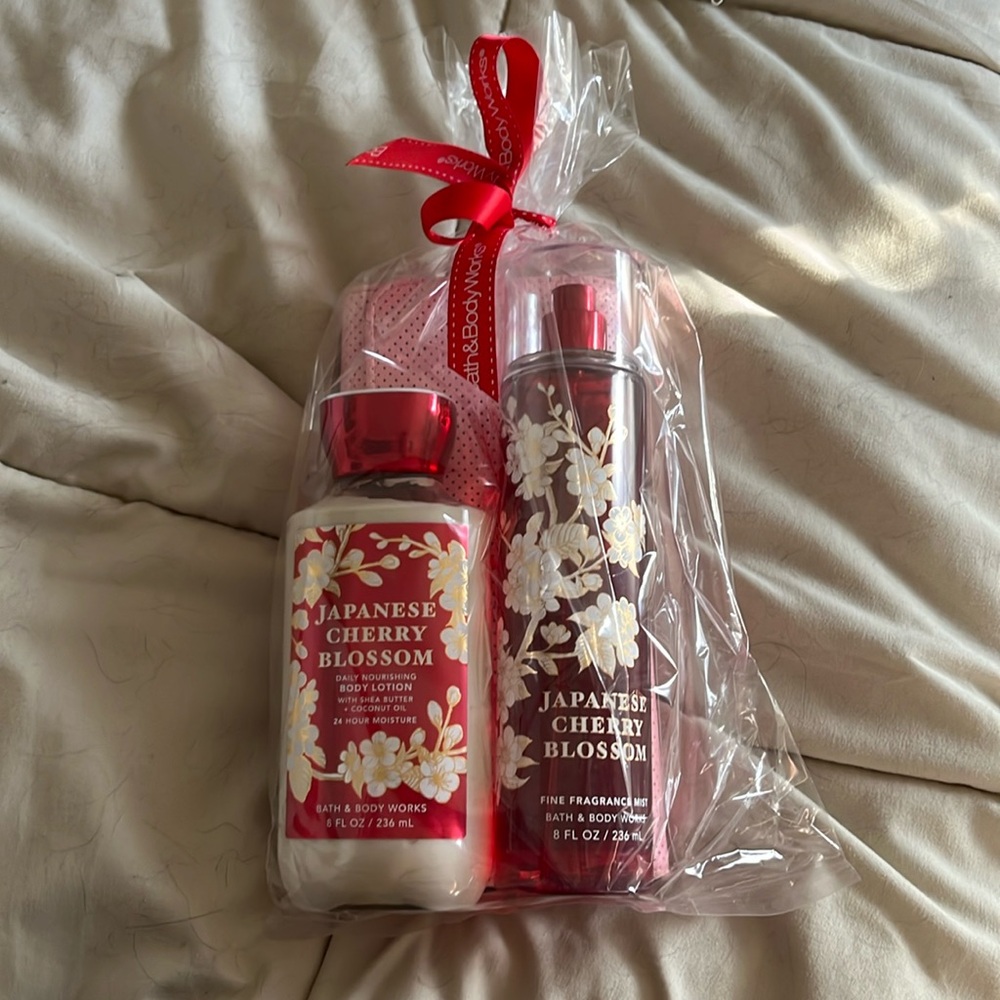 japanese cherry blossom set